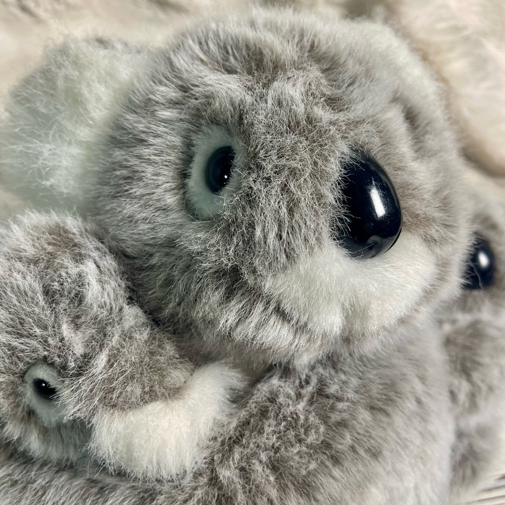 CLEAN Vintage 1994 Kiwi Koala with 2‎ Babies 10" GANZ Plush Stuffed Animal - Picture 4 of 15